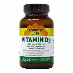 Country Life Vitamin D3