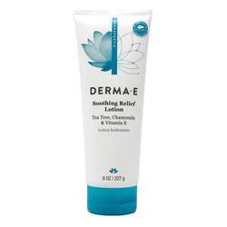 Derma E Soothing Relief Lotion with Tea Tree Chamomile and Vitamin E - 8 oz (227g)