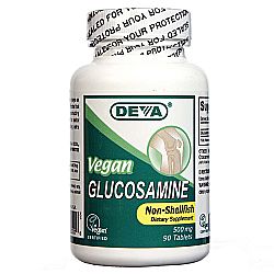 Deva Vegan Glucosamine - 90 Tablets