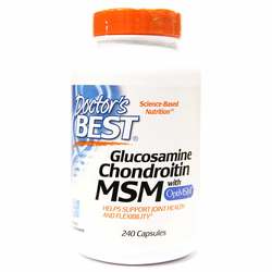 Doctor's Best Glucosamine Chondroitin MSM - 240 caps