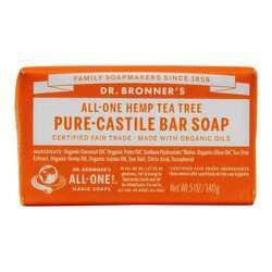 Dr. Bronner's Organic Pure Castile Bar Soap