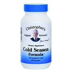 Christophers博士寒冷的季节免疫配方-100帽