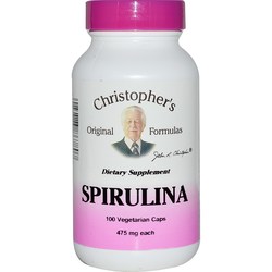 Dr. Christophers Spirulina 475 mg - 475 mg - 100 capsules