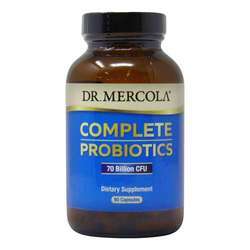 Dr. Mercola Complete Probiotics 3 Month Supply - 90 Capsules