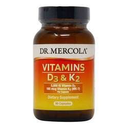 Dr. Mercola Vitamins D3  K2