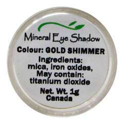 Earth Lab Cosmetics Multi-Purpose Powder, Gold - 1 gram