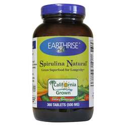 Earthrise Spirulina Natural - 360 Tablets