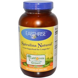 Earthrise Spirulina Natural - 150 Capsules