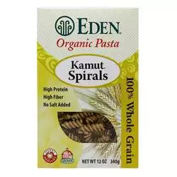 Eden Foods有机全谷物kamut面食，螺旋 -  12盎司（340 g）