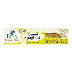 Eden Foods Pasta, Organic - Kamut Spaghetti - 14 oz (396 g)