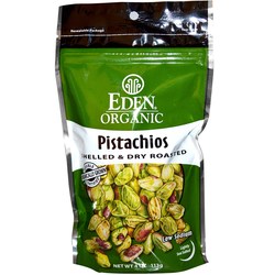 Eden Foods Organic Nuts, Pistachios - 4 oz