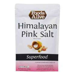 食物还活着喜马拉雅粉红色盐，罚款-14盎司（454 g）