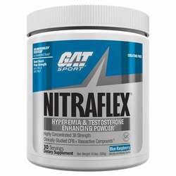 GAT Nitraflex, Blue Raspberry - 300 grams