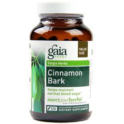 Gaia Herbs Cinnamon Bark - 120 Vegetarian Liquid Phyto-Caps
