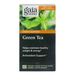 Gaia Herbs Green Tea - 60 Vegetarian Liquid Phyto-Caps
