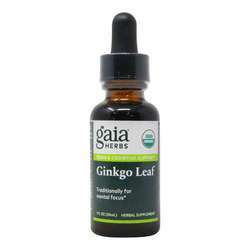Gaia Herbs Organic Ginkgo Leaf - 1 fl oz (30 ml)