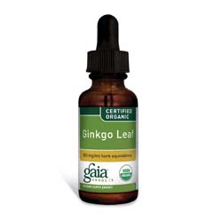 Gaia Herbs Organic Ginkgo Leaf - 2 fl oz