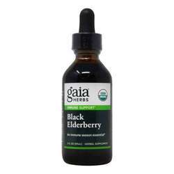 Gaia Herbs Organic Black Elderberry - 2 fl oz (59 ml)