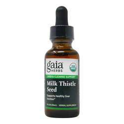 Gaia Herbs Organic Milk Thistle Seed - 1 fl oz (30 ml)