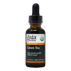 Gaia Herbs Organic Green Tea Leaf - 1 fl oz