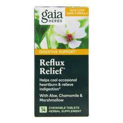 Gaia Herbs Reflux Relief - 14 Tablets
