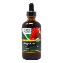 Gaia Herbs Organic Ginger Root - 4 fl oz (118 ml)