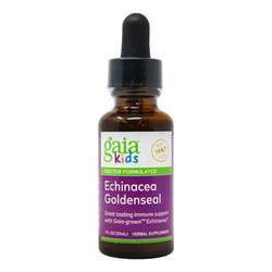 Gaia Herbs Kids Echinacea Goldenseal Herbal Drops