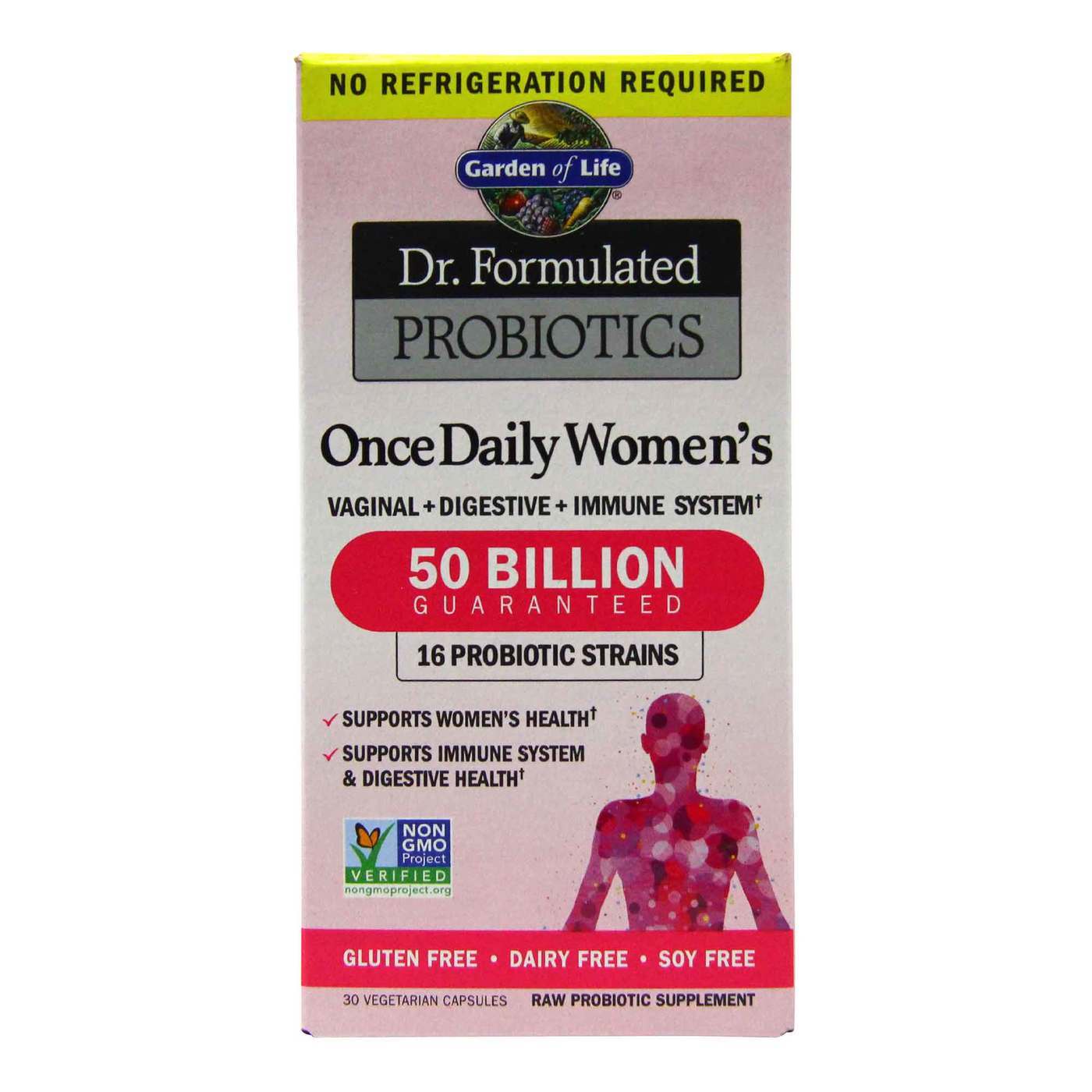 Garden Of Life Dr Formulated Probiotics Once Daily Women S 30 Vegetarian Capsules Evitamins Singapore
