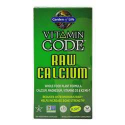 Garden of Life Vitamin Code Raw Calcium - 120 Vegetarian Capsules
