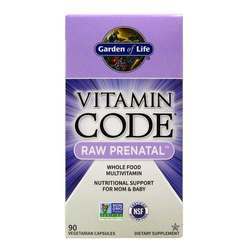 Garden of Life Vitamin Code RAW Prenatal - 90 Vegetarian Capsules