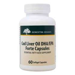 Genestra Cod Liver Oil DHAEPA Forte  - 60 Softgel Capsules