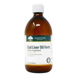 Genestra Cod Liver Oil Forte - 16.9 fl oz (500 ml)