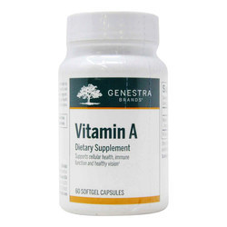 Genestra Vitamin A  - 3,000 mcg (10,000 IU) - 60 Softgel Capsules
