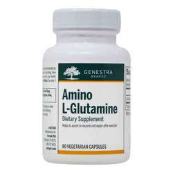 Genestra Amino L-Gluatamine, 500 mg - 90 VCaps
