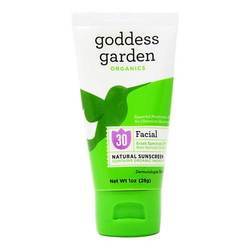 Goddess Garden Natural Facial Sunscreen, SPF 30 - 1 oz (28 g)
