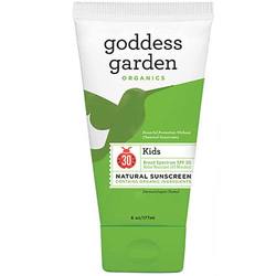 Goddess Garden Kid's Natural Sunscreen, SPF 30 - 6 oz