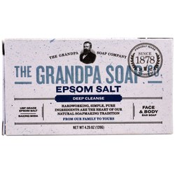 Grandpa's Face  Body Bar Soap - Epsom Salt - 4.25 oz