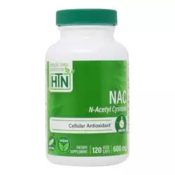 通过营养N-乙酰基半胱氨酸NAC 600mg -120 VEGECAP