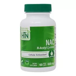 通过营养N-乙酰基半胱氨酸NAC 600mg -60 VEGECAP