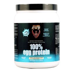 Healthy N Fit 100 Percent Egg Protein, Vanilla Ice Cream - 12 oz