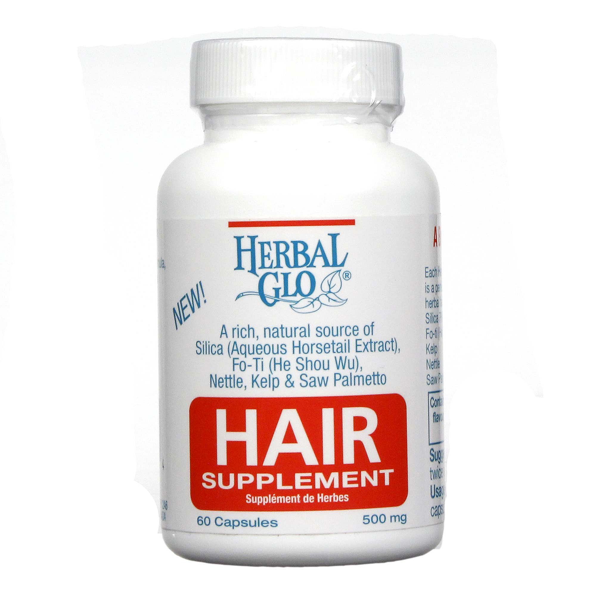 Herbal Glo Thinning Hair Supplement - 60 Capsules 