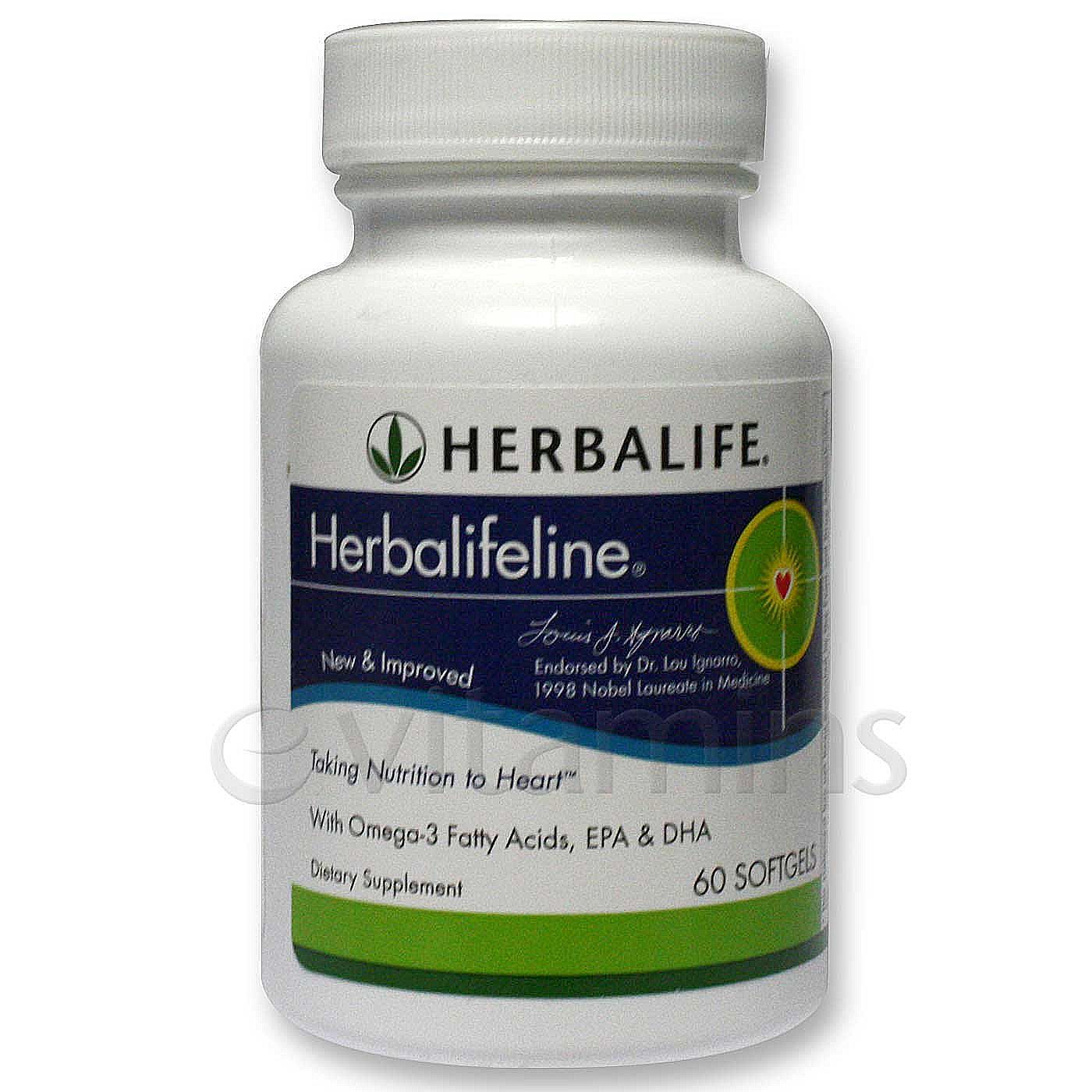Herbalife Herbalifeline - 60 Gels - eVitamins.com