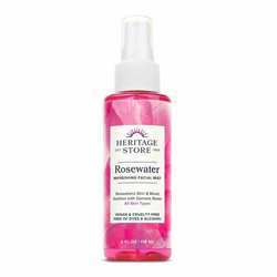 Heritage Store Rosewater with Atomizer, Rose - 4 fl oz (118 ml)