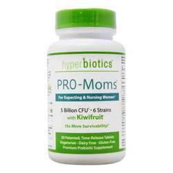 Hyperbiotics PRO-Moms 5 Billion CFU - 30 Tablets