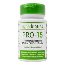 Hyperbiotics PRO-15 - 60 Time-Release Micro-Pearls
