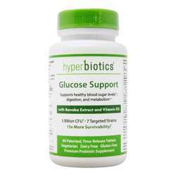 Hyperbiotics Glucose Support - 60 Time-Release Tablets