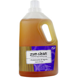 靛蓝野生Zum清洁洗衣皂，乳香和没药- 64 fl oz