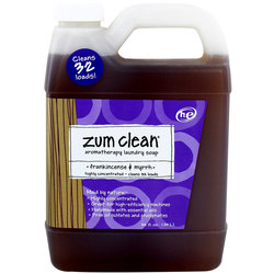 靛蓝野生Zum清洁洗衣皂，乳香和没药- 32液盎司