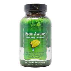 Irwin Naturals Brain Awake - 60 Liquid Soft-Gels