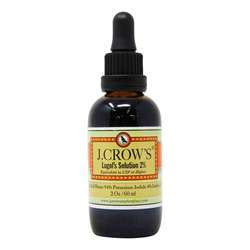 J. Crow's Lugol's Solution 2 Percent - 2 fl oz (60 ml)
